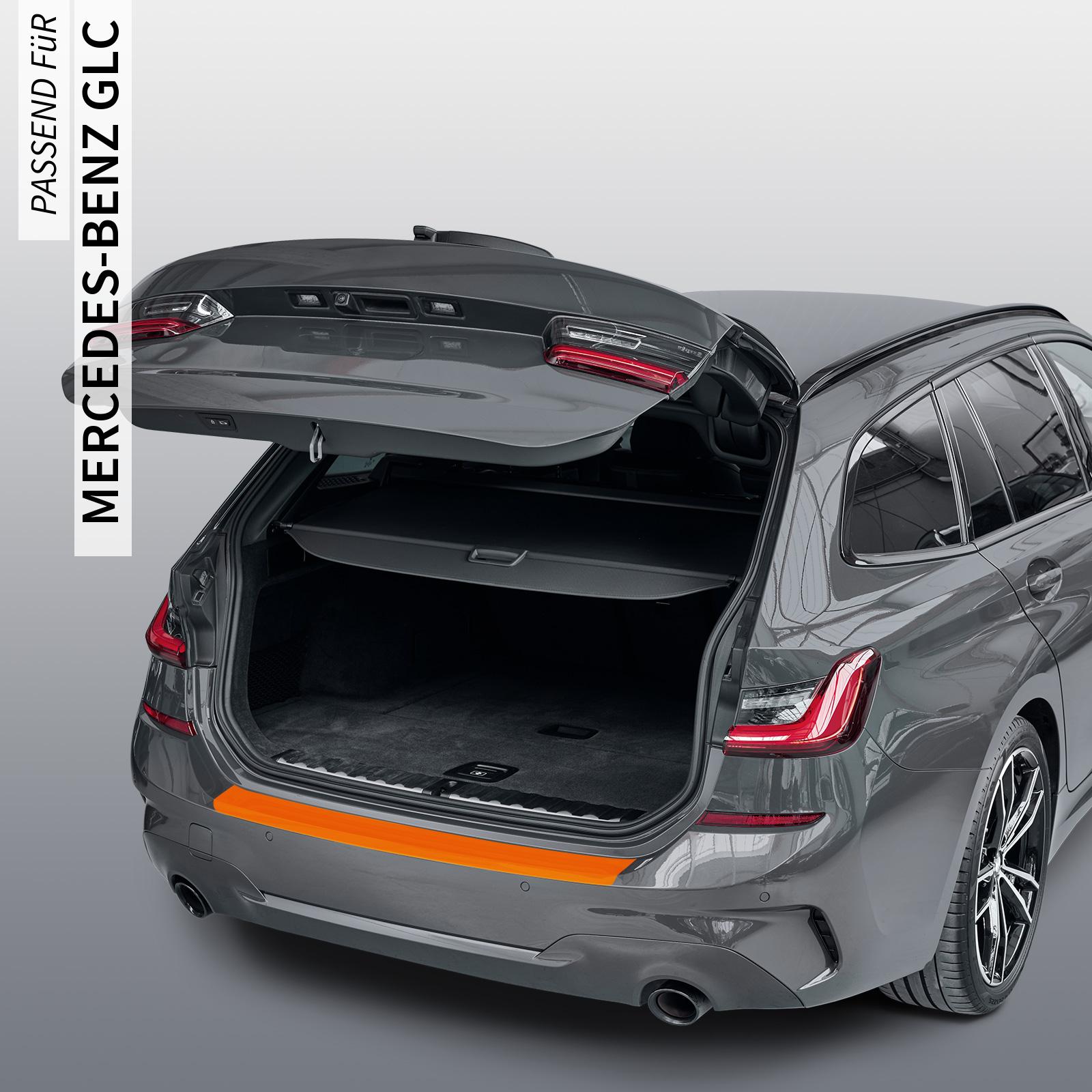 Ladekantenschutzfolie - Transparent Glatt MATT 110 µm stark  für Mercedes-Benz GLC Typ X254, ab BJ 06/2022