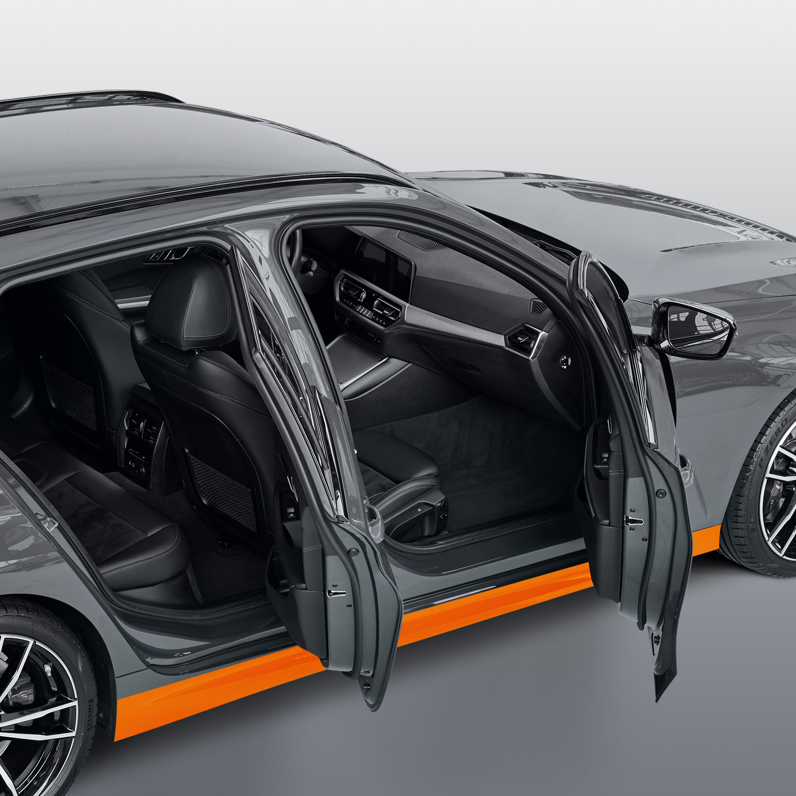 Seitenschwellerschutzfolie für Audi TT Typ 8S, ab BJ 2014