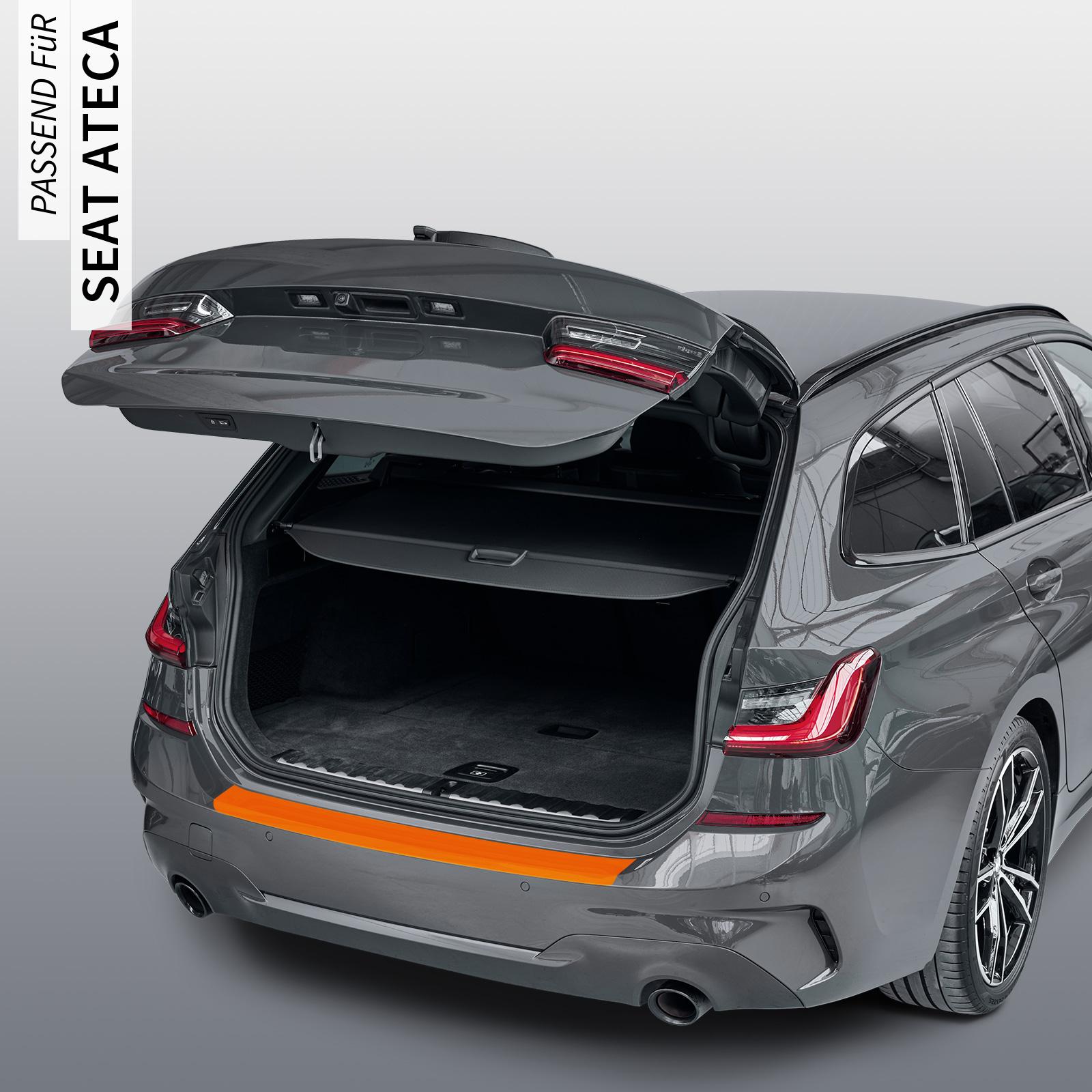 Ladekantenschutzfolie - Transparent Glatt MATT 110 µm stark  für Seat Ateca ab BJ 06/2016+ Facelift